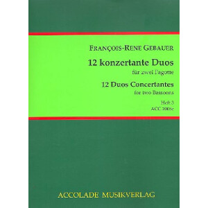 12 duos concertants op.44 Band 3 (Nr.7-9)