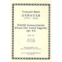 12 duos concertants op.44 Band 4 (Nr.10-12)