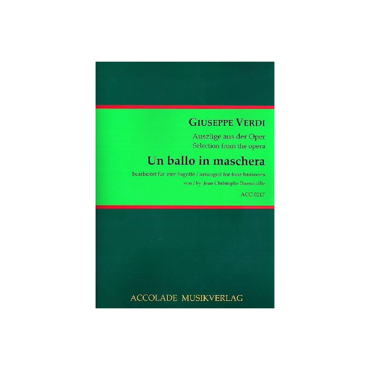 Un ballo in maschera (Auszüge) box