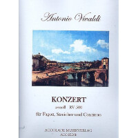 Konzert a-Moll RV500 für Fagott,