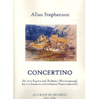 Concertino für 2 Fagotte und Orchester