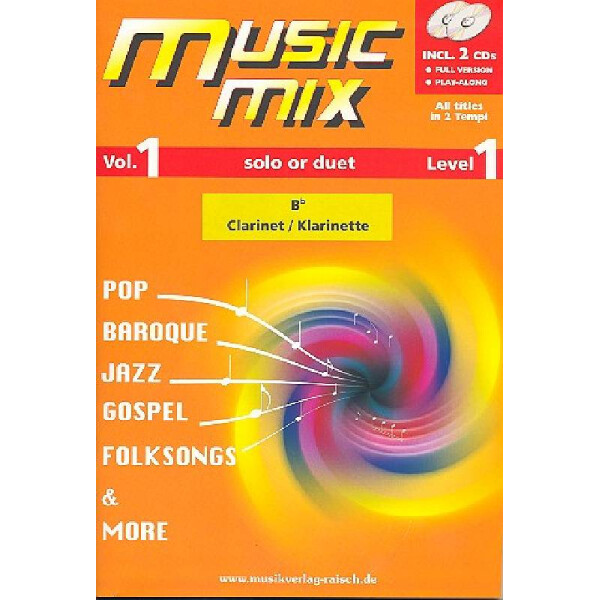 Music Mix vol.1 (+2 CDs)