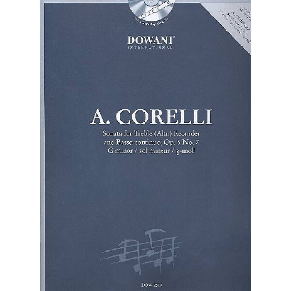 Sonate g-Moll op.5,7 (+CD) für
