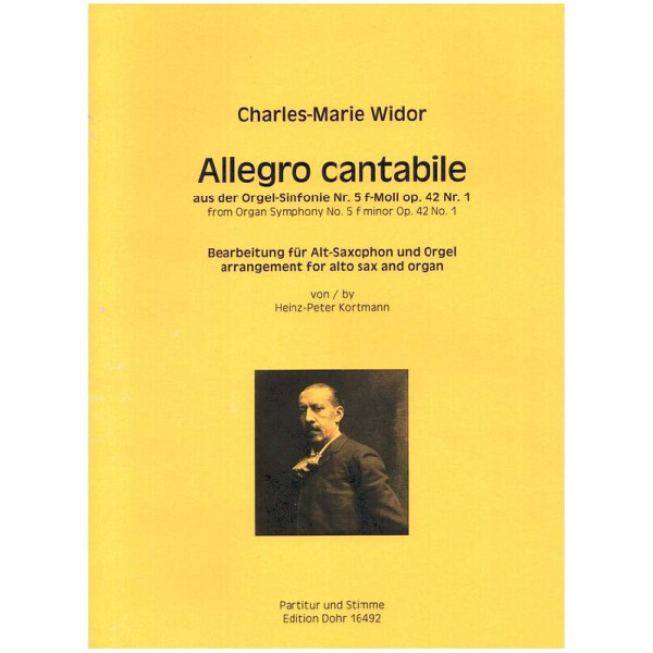 Allegro cantabile aus der Orgel-Sinfonie Nr.5 f-Moll op.42 Nr.1