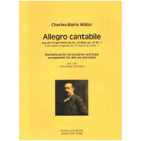 Allegro cantabile aus der Orgel-Sinfonie Nr.5 f-Moll op.42 Nr.1