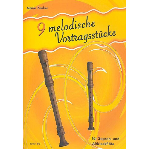 9 melodische Vortragsstücke