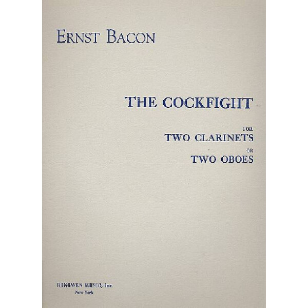 The Cockfight for 2 clarinets