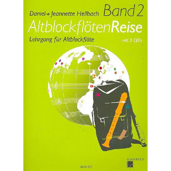 Altblockflötenreise Band 2 (+3 CDs)