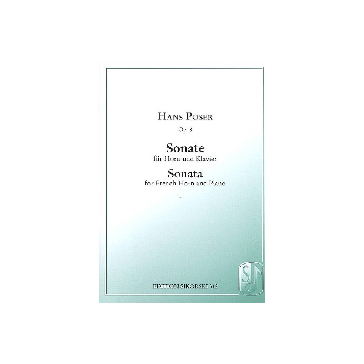 Sonate für Horn und Klavier box