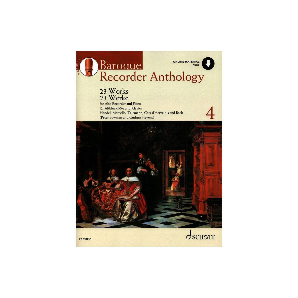 Baroque Recorder Anthology vol.4 (+Online Audio)