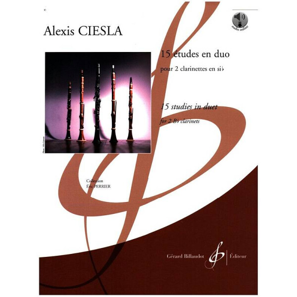 15 études en duo (+Online Audio)