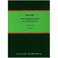2 Saxophonquartette KV159 und KV160