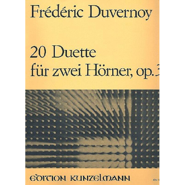 20 Duette op.3 für 2 Hörner