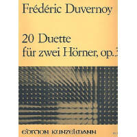 20 Duette op.3 für 2 Hörner