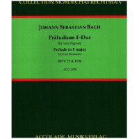Präludium F-Dur BWV29 und BWV1006
