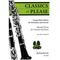 Classics to please (+CD) für Klarinette