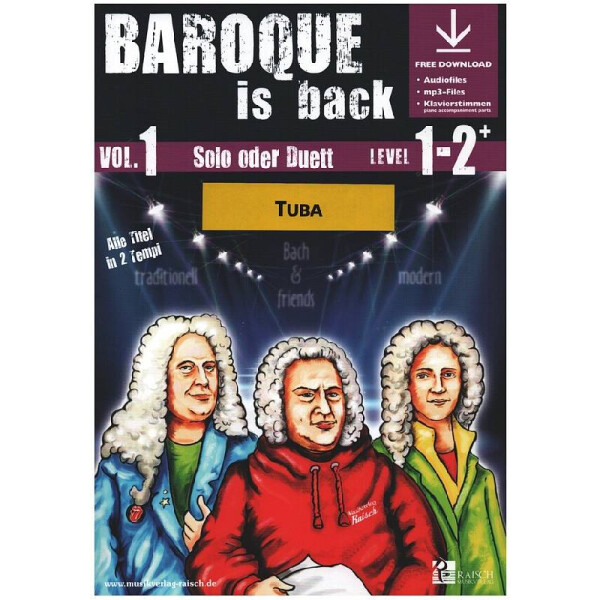 Baroque is back vol.1 (+ Online Audio)