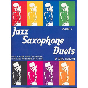 Jazz Saxophone Duets vol.2 (+3CDs)