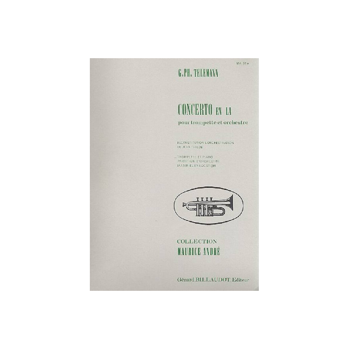 Concerto la majeur pour trompette box