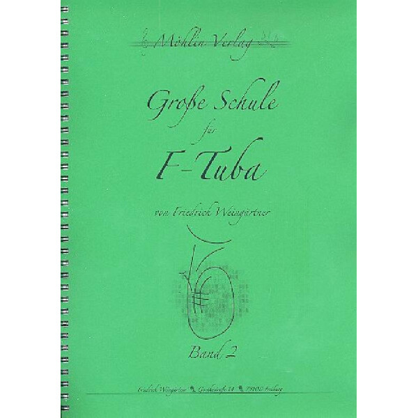 Große Schule Band 2 für Tuba in F