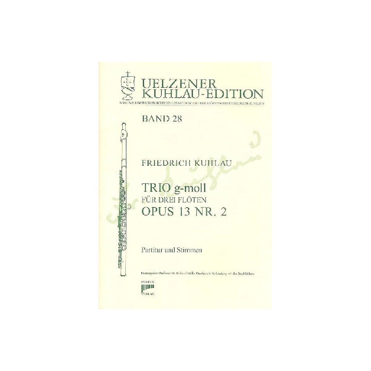 Trio g-Moll op.13,2 für 3 Flöt box