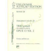 Trio g-Moll op.13,2 für 3 Flöten