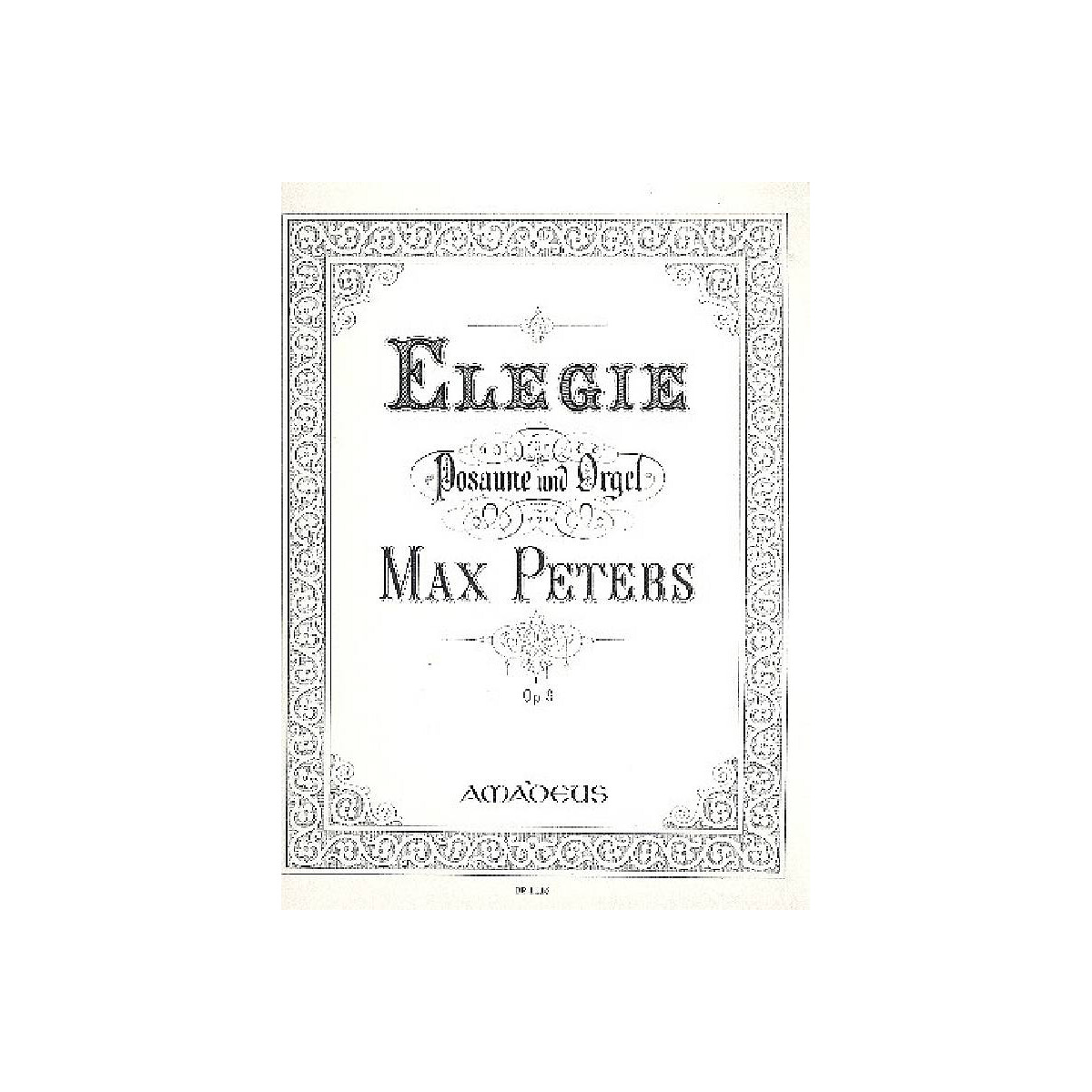 Elegie op.9 für Posaune und Orgel box