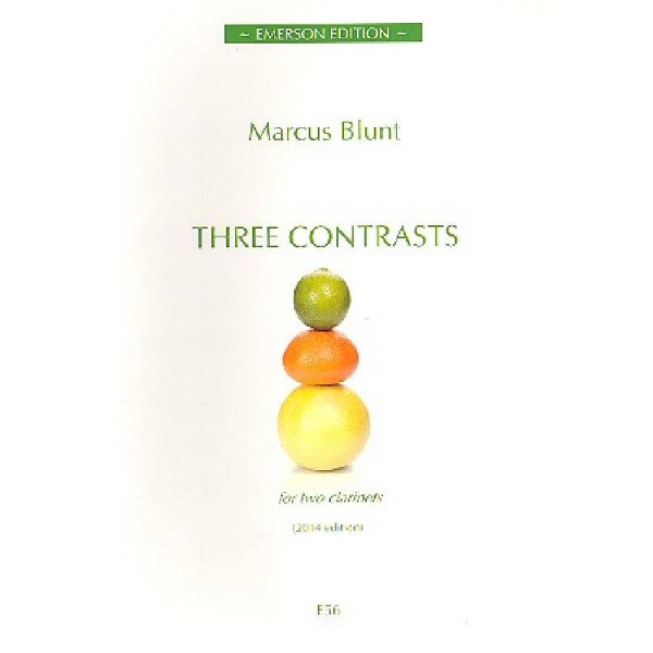 3 Contrasts for 2 clarinets