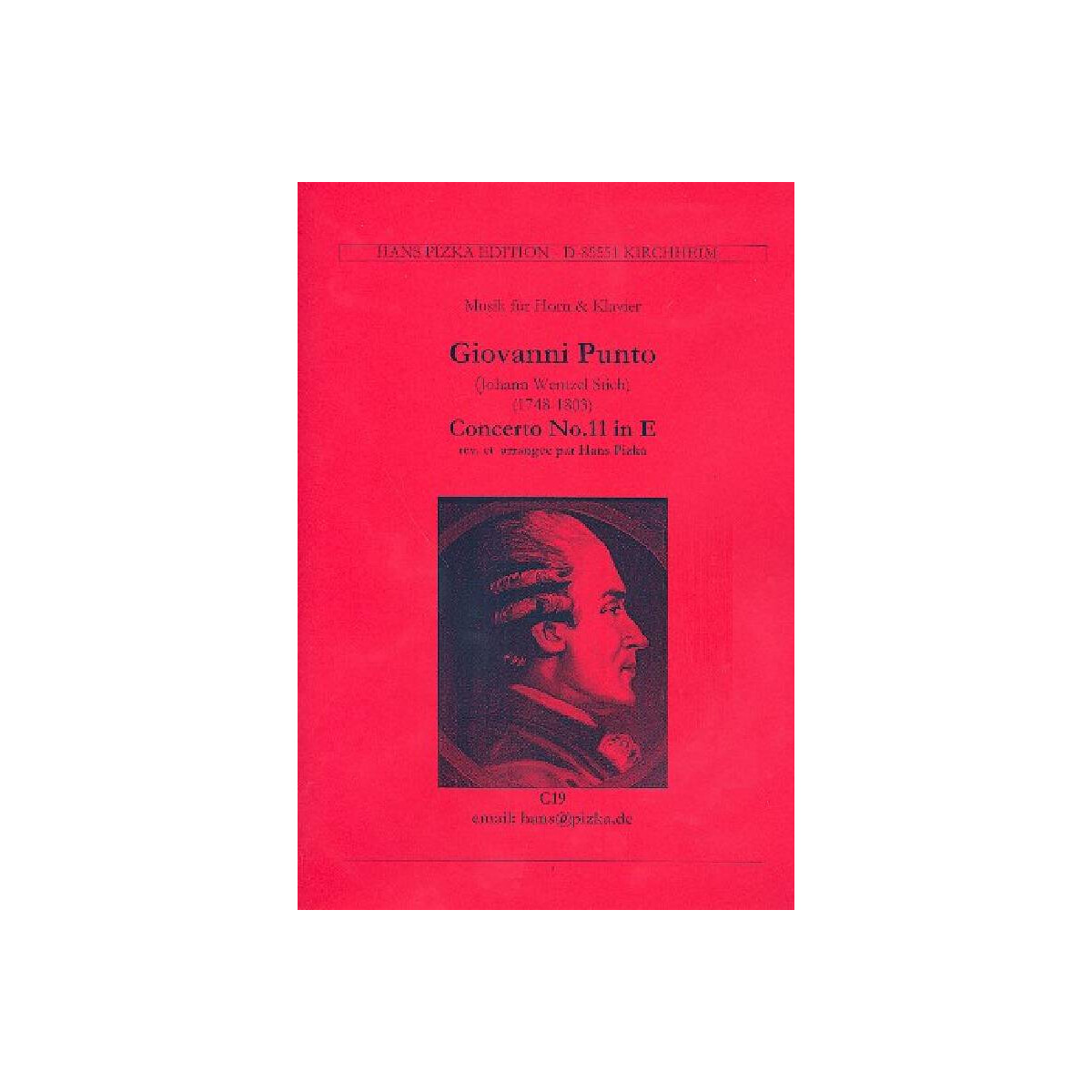 Konzert E-Dur Nr.11 für Horn und Or box