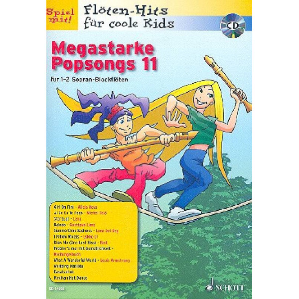 Megastarke Popsongs Band 11 (+CD)