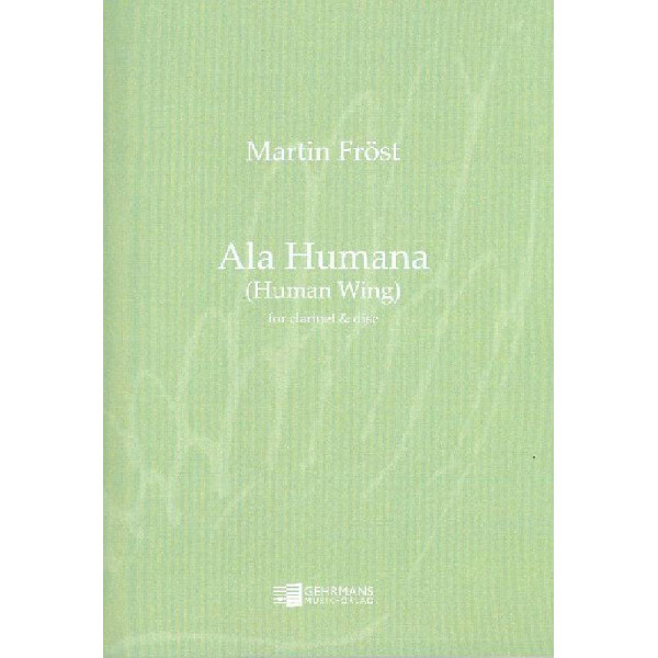 Ala Humana (+CD) for clarinet and disc