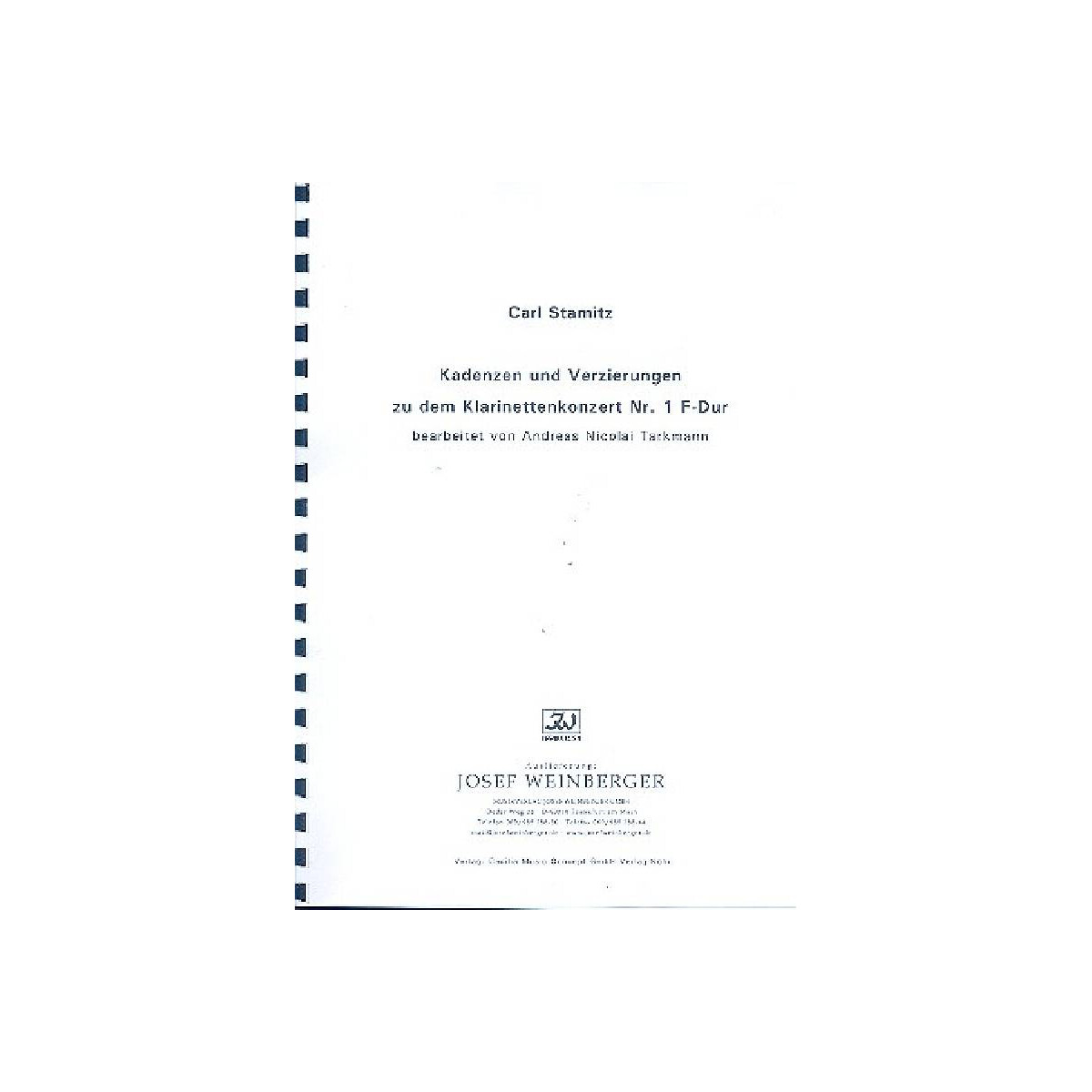 Kadenzen und Verzierungen zum