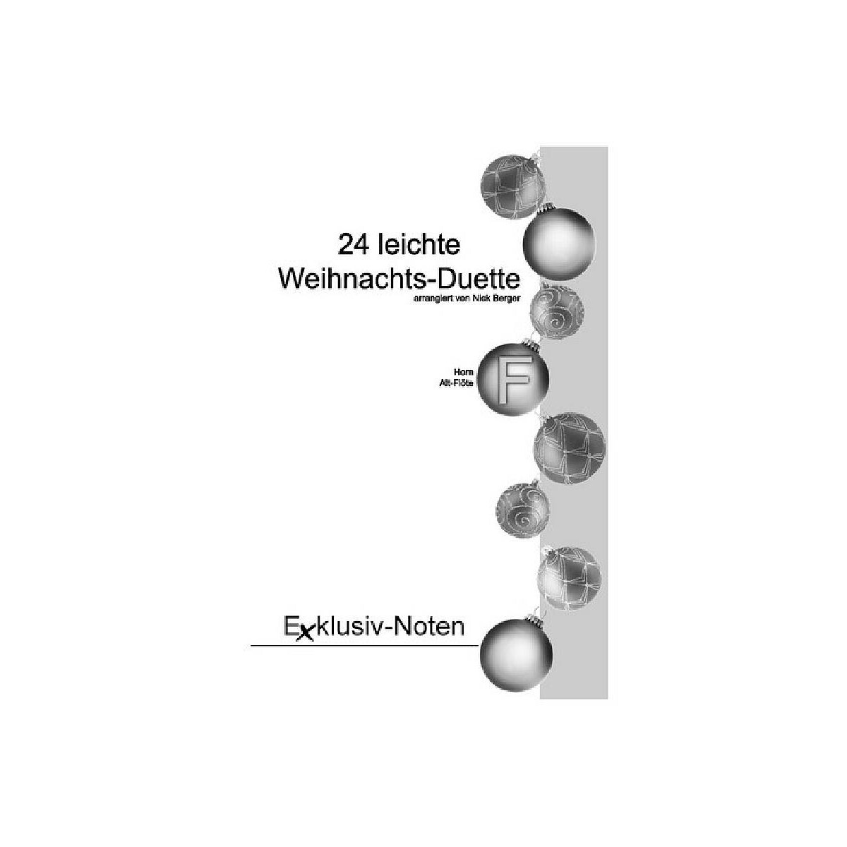 24 leichte Weihnachtsduette in F box