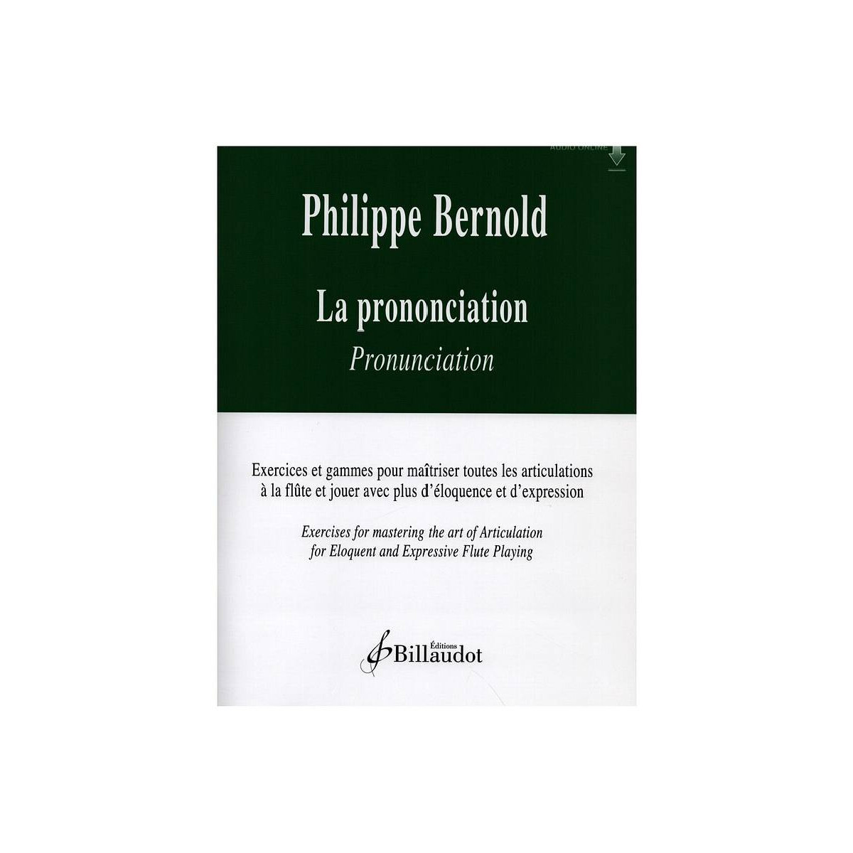 La prononciation (+Online Audio) box