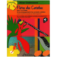 Flûtes des Caraïbes vol.1 (+Online Audio)