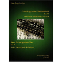 Grundlagen der Oboentechnik Band 2 - Tonleitern, Dreiklänge und Technik