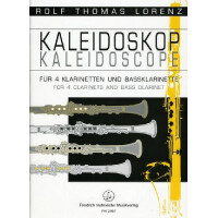 Kaleidoskop für 5 Klarinetten
