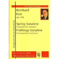 Frühlings-Sonatine für Trompete (B/C)