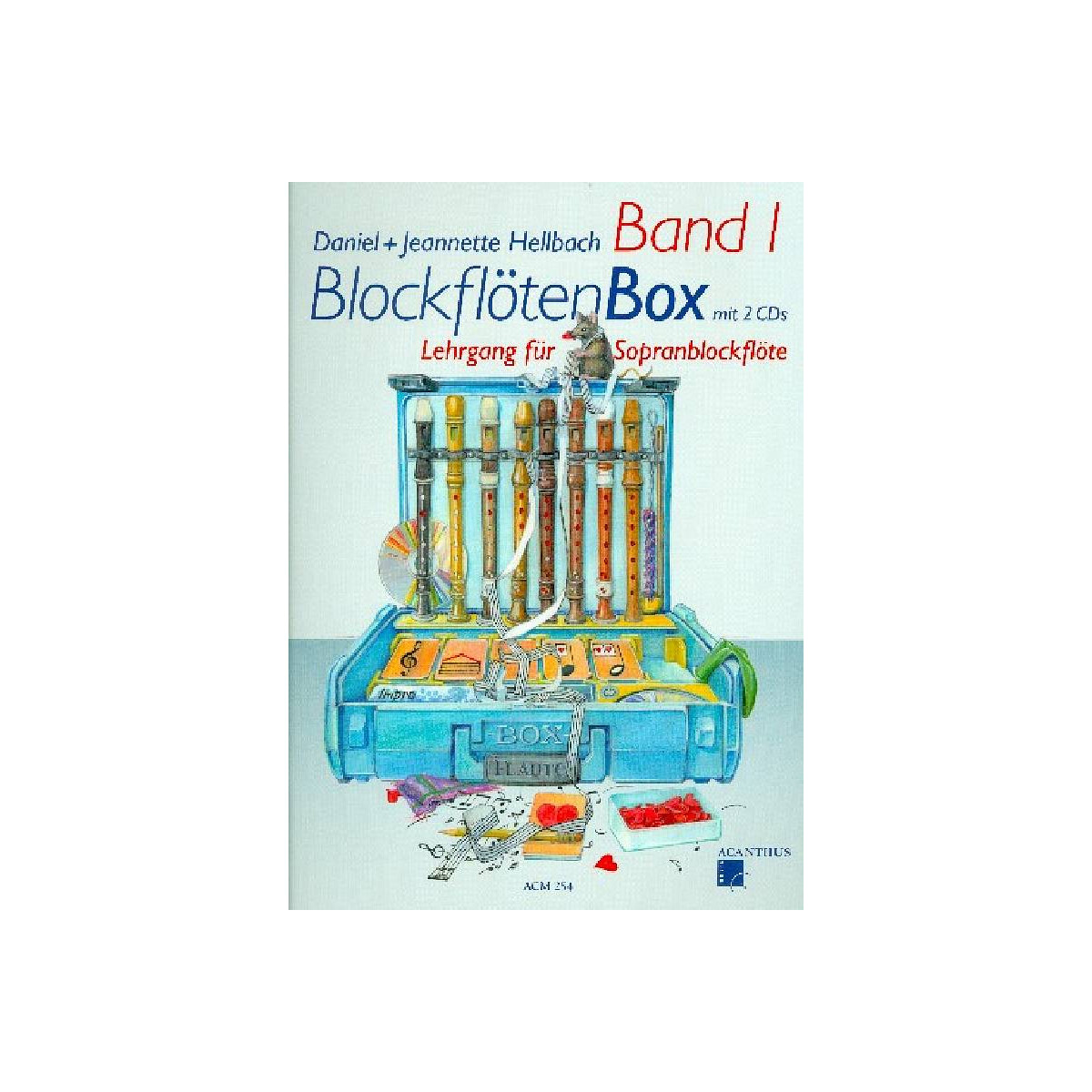 Blockflötenbox Band 1 (+2 CDs) box