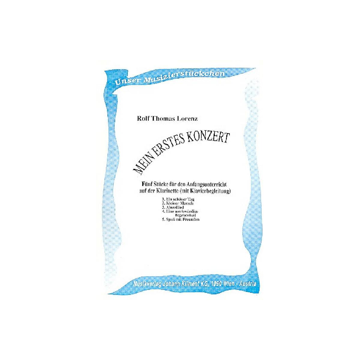 Mein erstes Konzert 5 Stücke für den