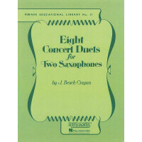 8 Concert Duets for 2 saxophones