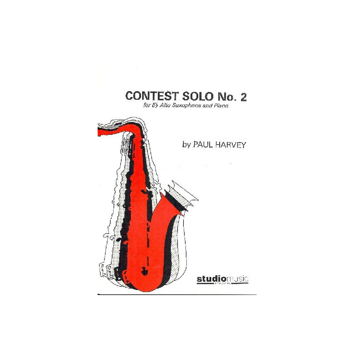 Contest Solo no 2 for alto saxophone box