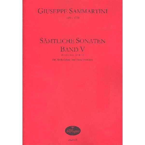 Sämtliche Sonaten Band 5