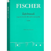 Tafelmusik für 4 Blockflöten (SATB)