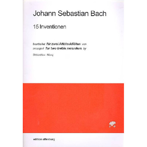 15 zweistimmige Inventionen