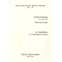 The Citcy cries für 5 Blockflöten (SATTB)