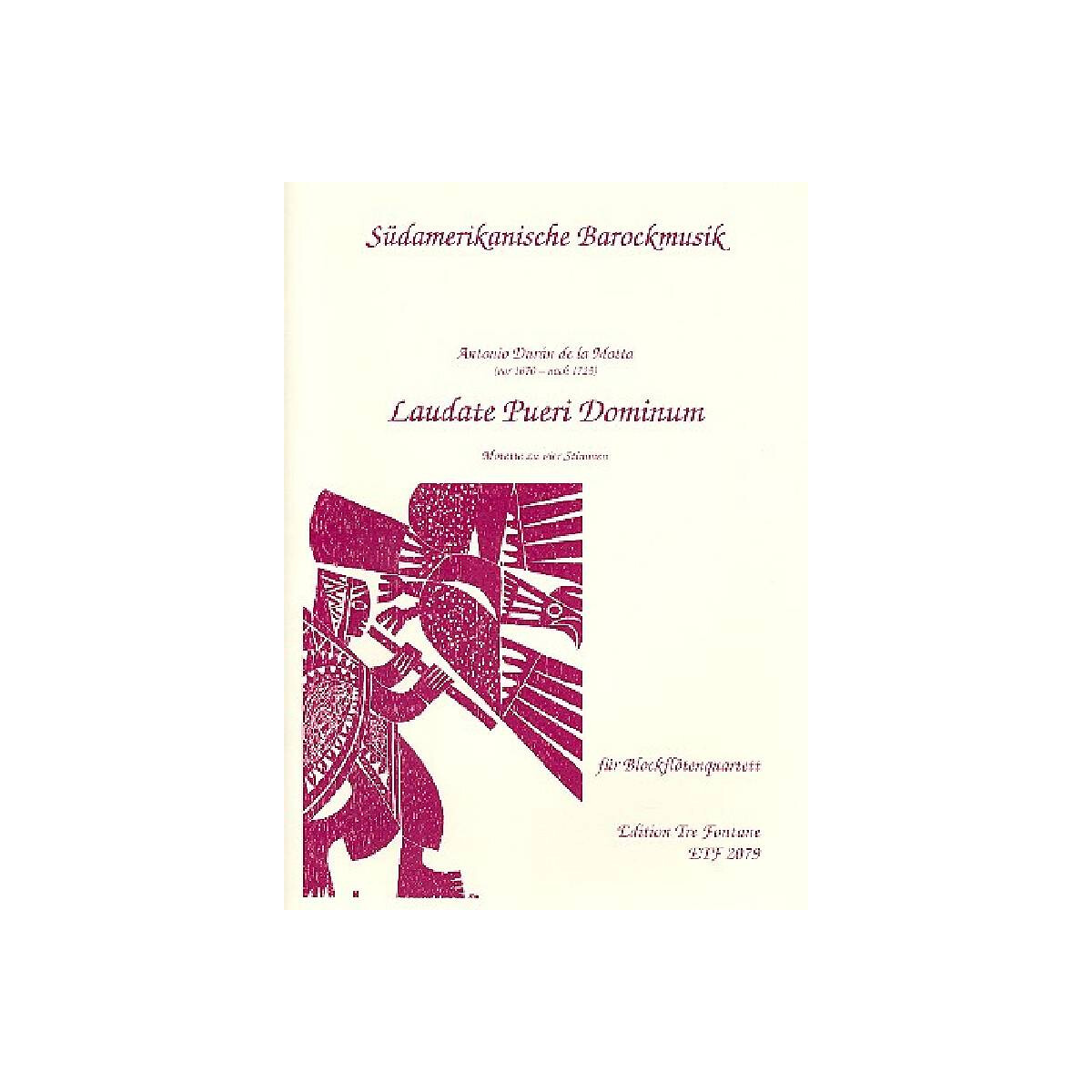 Laudate pueri Dominum für 4 Blockfl box
