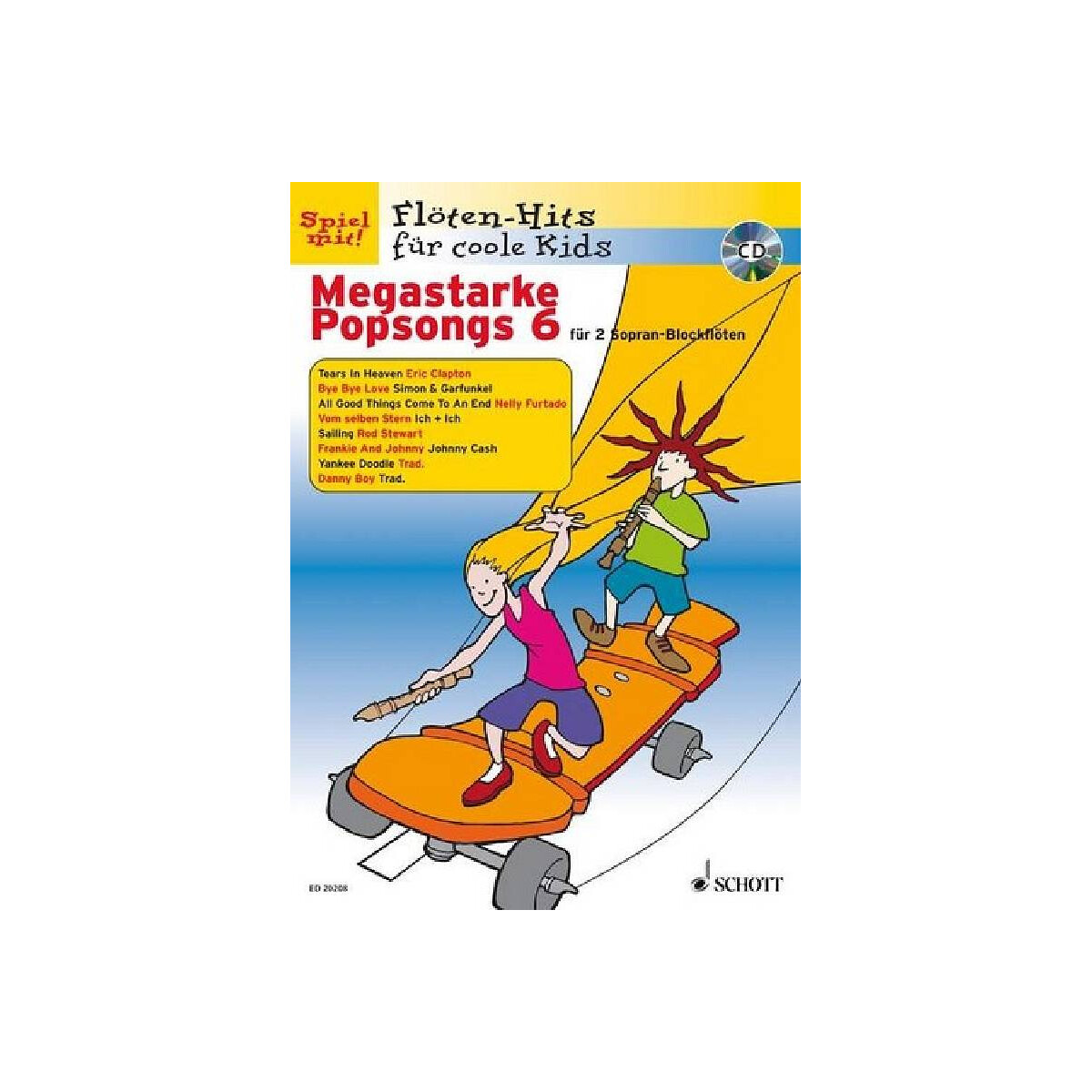 Megastarke Popsongs Band 6 (+CD) box