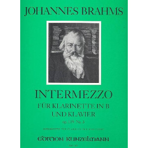 Intermezzo op.119,3 f&uuml;r Klarinette