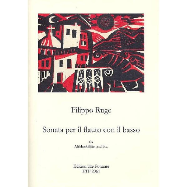 Sonate für Altblockflöte und Bc